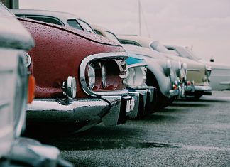 Pegatinas y automóviles